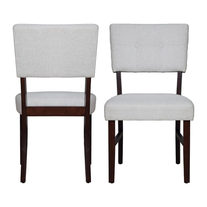 TIOGA GRAY DINING CHAIR (2 PER CARTON)
