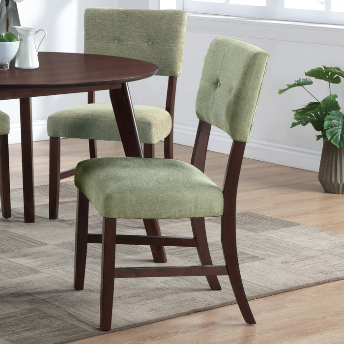 TIOGA GREEN DINING CHAIR (2 PER CARTON)