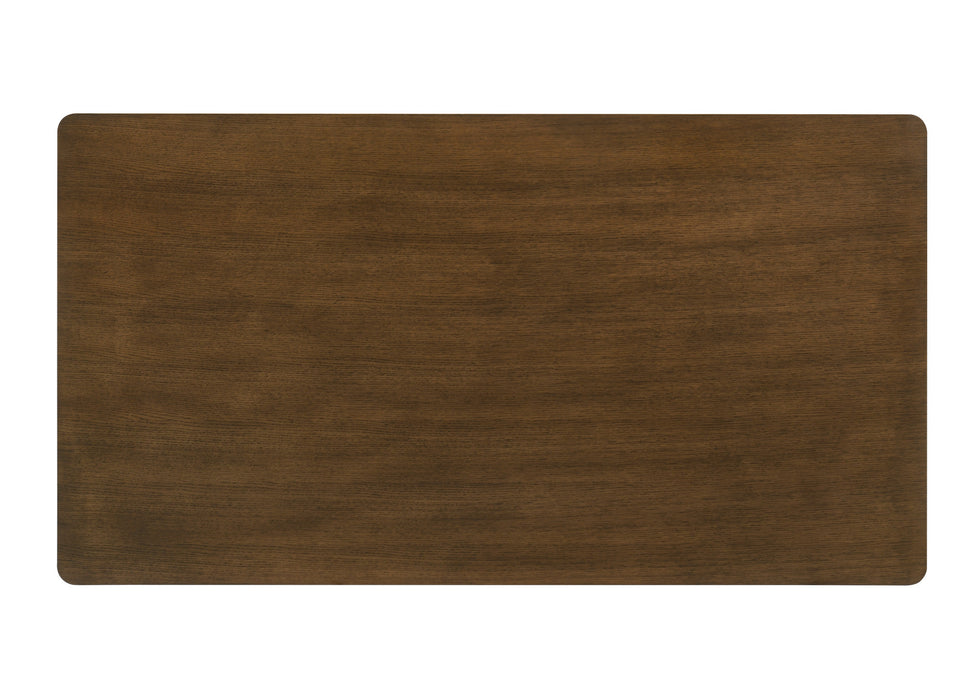 MAGGIE RECTANGE  DINING TABLE-WALNUT