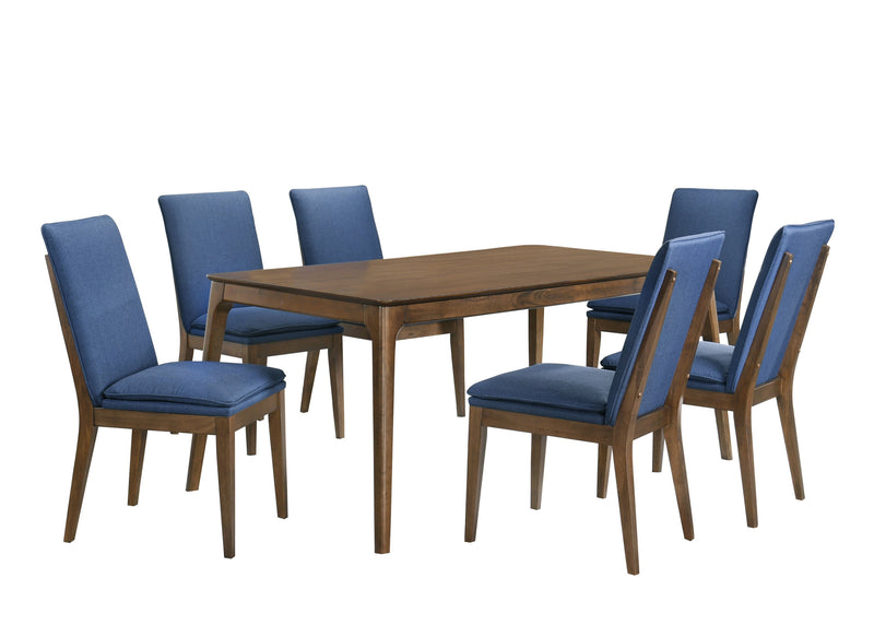 MAGGIE RECTANGE  DINING TABLE-WALNUT
