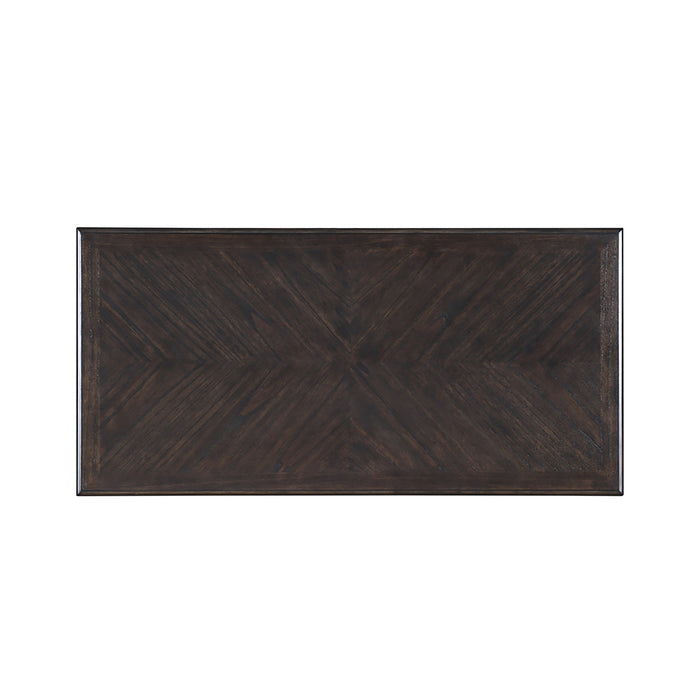 GIA 3 PIECE OCCASIONAL SET- 1 COFFEE & 2 END TABLES-BROWN