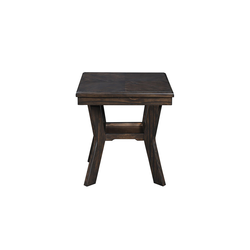 GIA 3 PIECE OCCASIONAL SET- 1 COFFEE & 2 END TABLES-BROWN