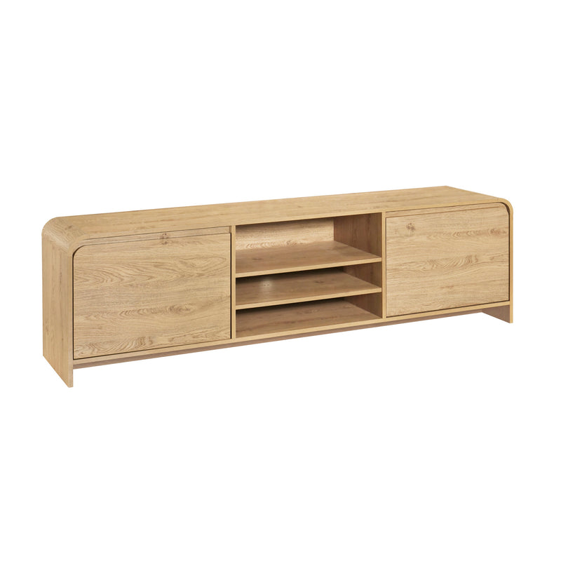 MARA 70" TV CONSOLE-NATURAL