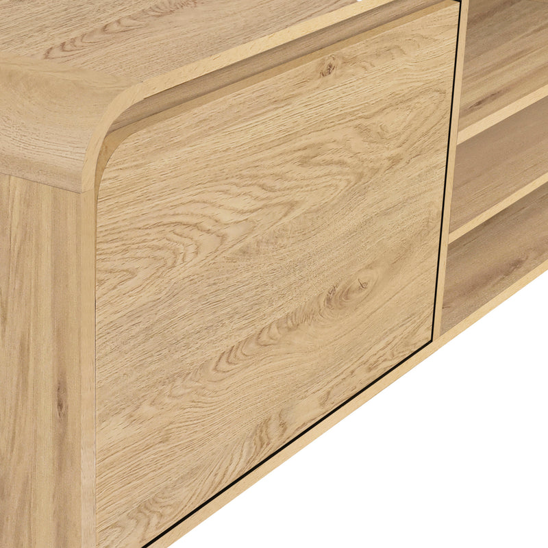 MARA 70" TV CONSOLE-NATURAL