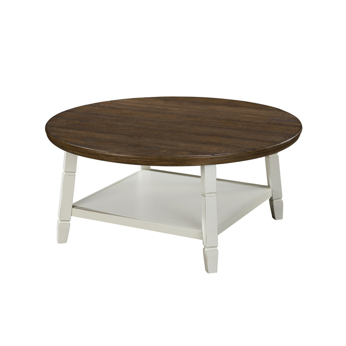 FLAHERTY 3 PIECE OCCASIONAL SET- 1 COFFEE & 2 END TABLES -TWO