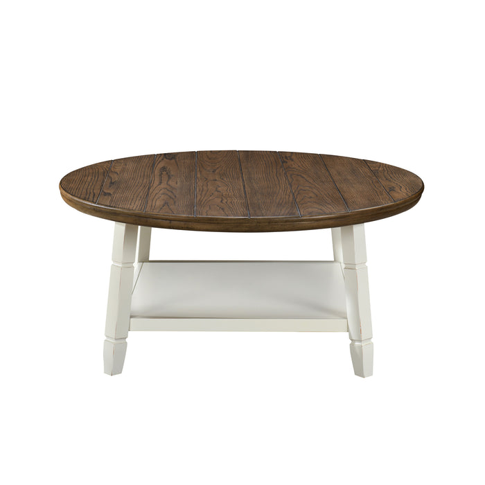 FLAHERTY 3 PIECE OCCASIONAL SET- 1 COFFEE & 2 END TABLES -TWO