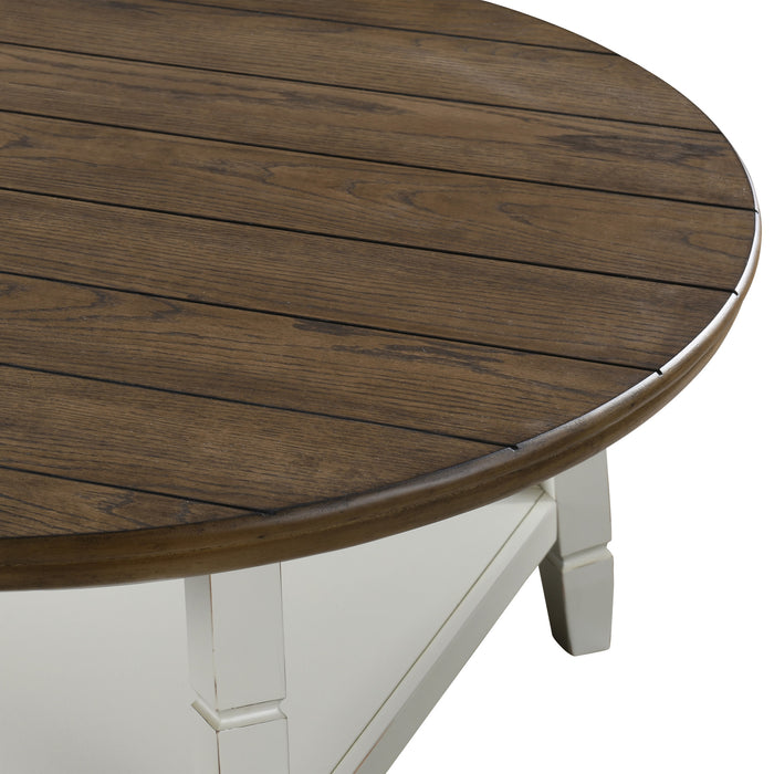FLAHERTY 3 PIECE OCCASIONAL SET- 1 COFFEE & 2 END TABLES -TWO