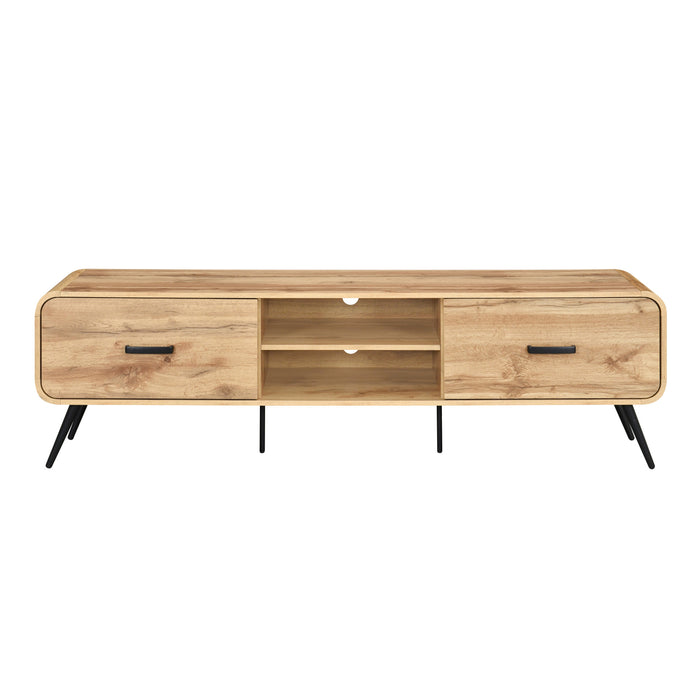 ROWAN 71" LOW PROFILE TV CONSOLE-NATURAL