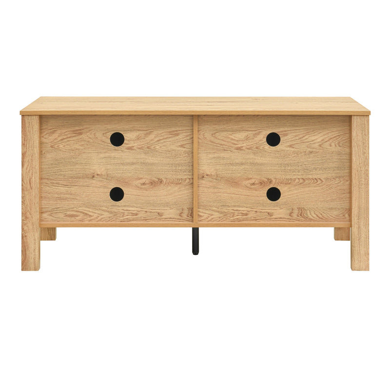 THAYER 47" TWO DOOR  TV CONSOLE- NATURAL