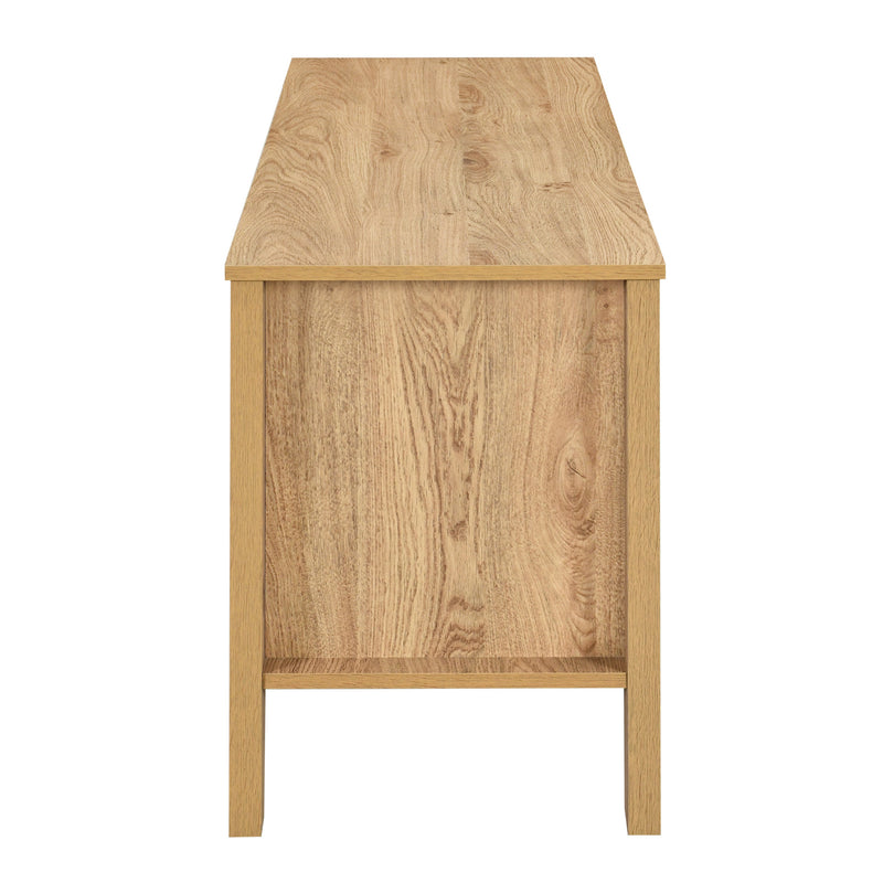 THAYER 47" TWO DOOR  TV CONSOLE- NATURAL