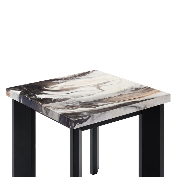 STRATA FAUX MARBLE 3 PC OCCASIONAL SET- 1 COFFEE & 2 END TABL