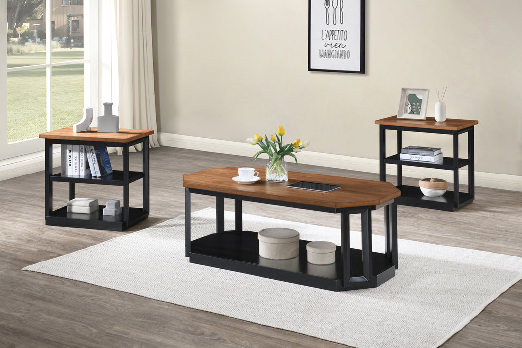 DECKER 3 PIECE OCCASIONAL SET- 1 COFFEE & 2 END TABLES - TWO