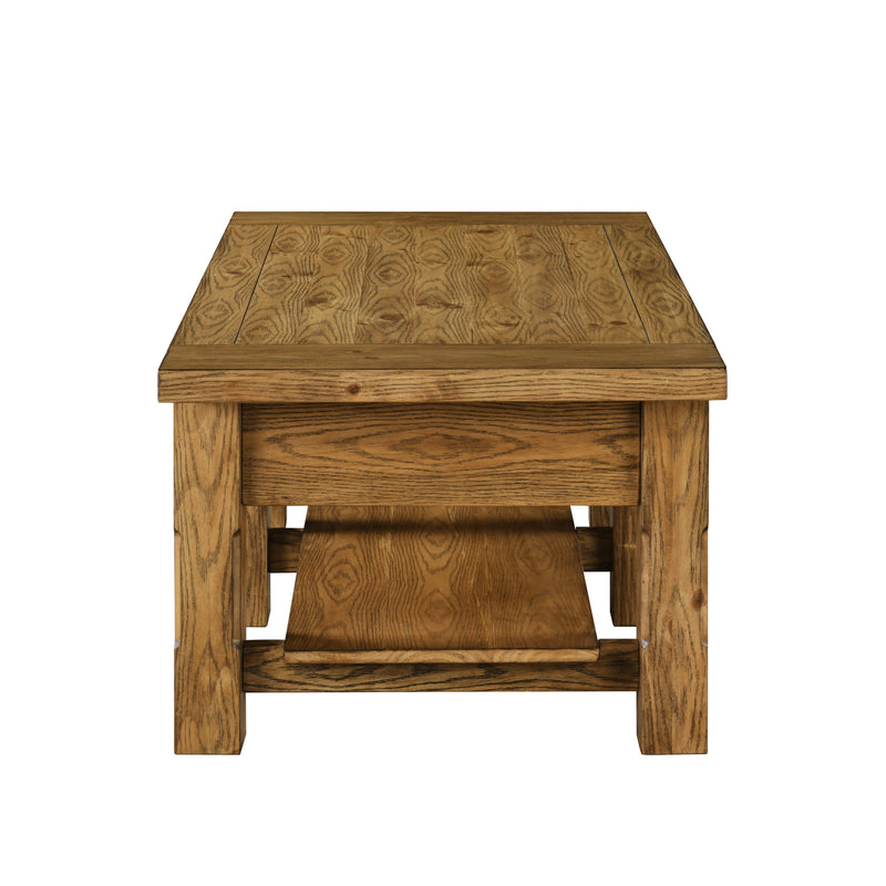 DUNCAN 2 DRAWER COFFEE TABLE -WALNUT