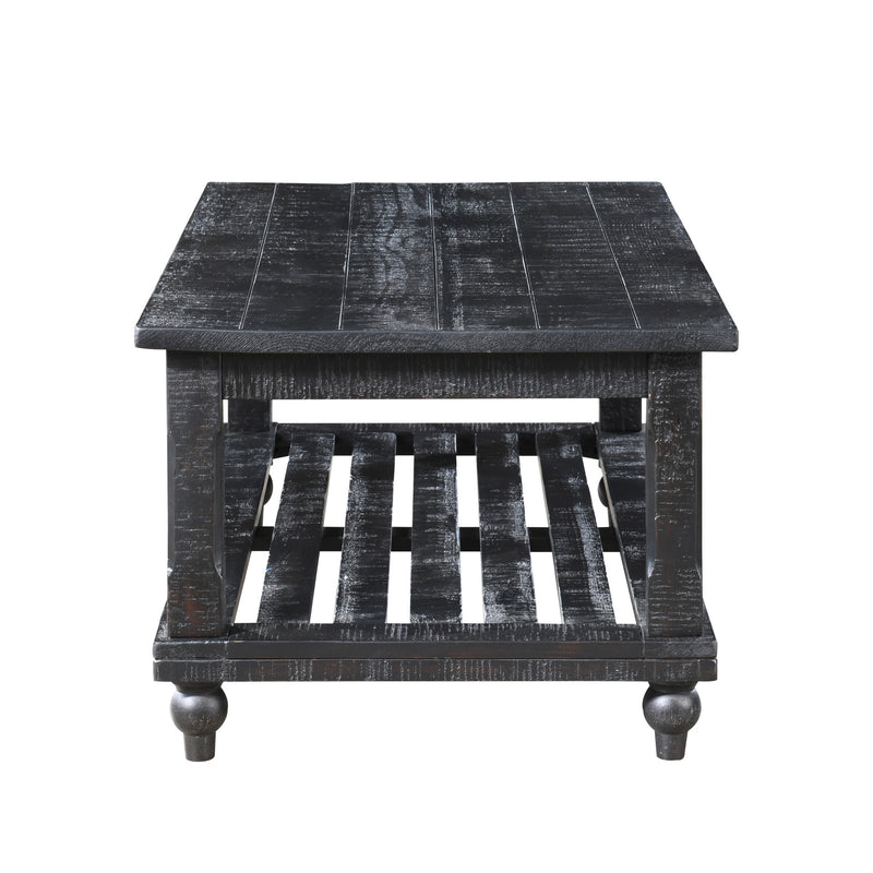 CADE 3 PIECE OCCASIONAL SET- 1 COFFEE & 2 END TABLES - BLACK