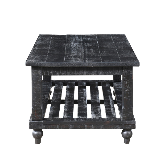 CADE 3 PIECE OCCASIONAL SET- 1 COFFEE & 2 END TABLES - BLACK