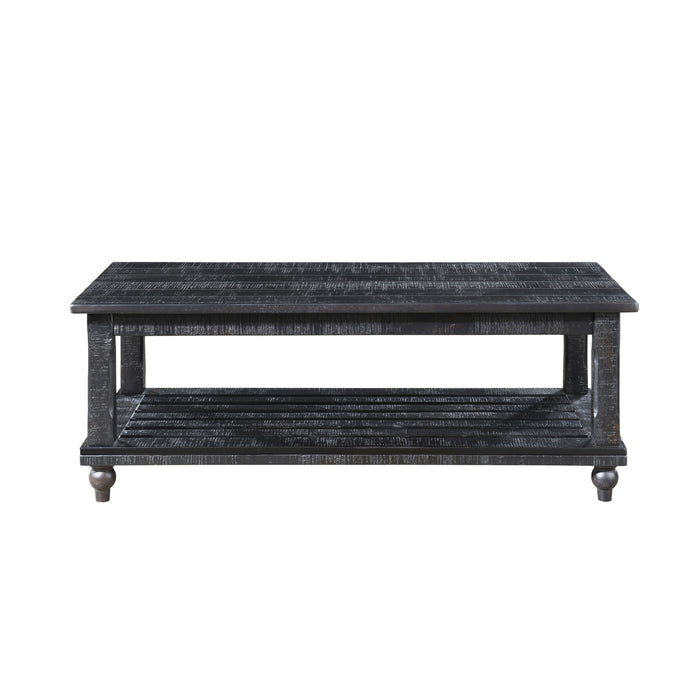 CADE 3 PIECE OCCASIONAL SET- 1 COFFEE & 2 END TABLES - BLACK