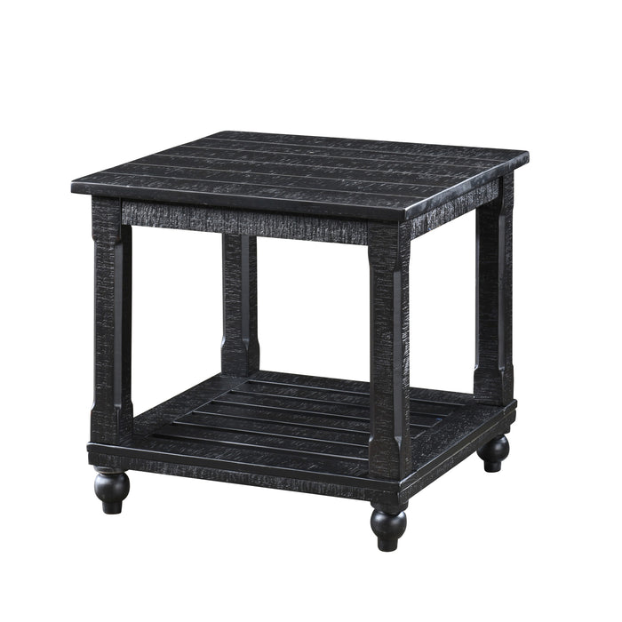 CADE 3 PIECE OCCASIONAL SET- 1 COFFEE & 2 END TABLES - BLACK