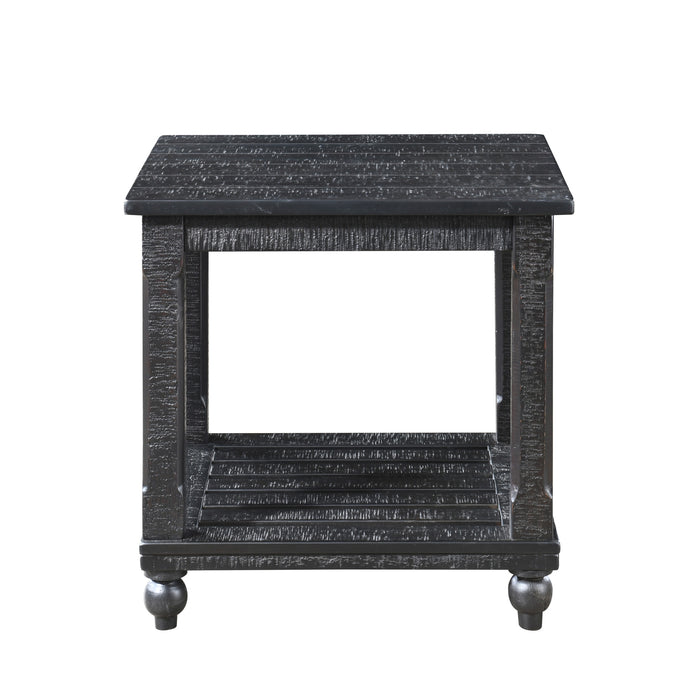 CADE 3 PIECE OCCASIONAL SET- 1 COFFEE & 2 END TABLES - BLACK