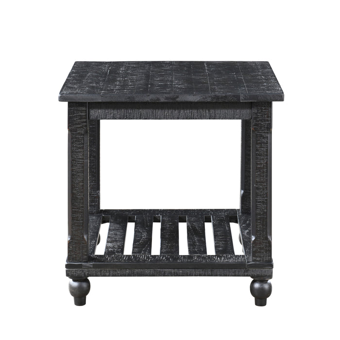 CADE 3 PIECE OCCASIONAL SET- 1 COFFEE & 2 END TABLES - BLACK