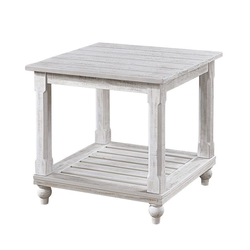 CADE 3 PIECE OCCASIONAL SET- 1 COFFEE & 2 END TABLES - WHITE