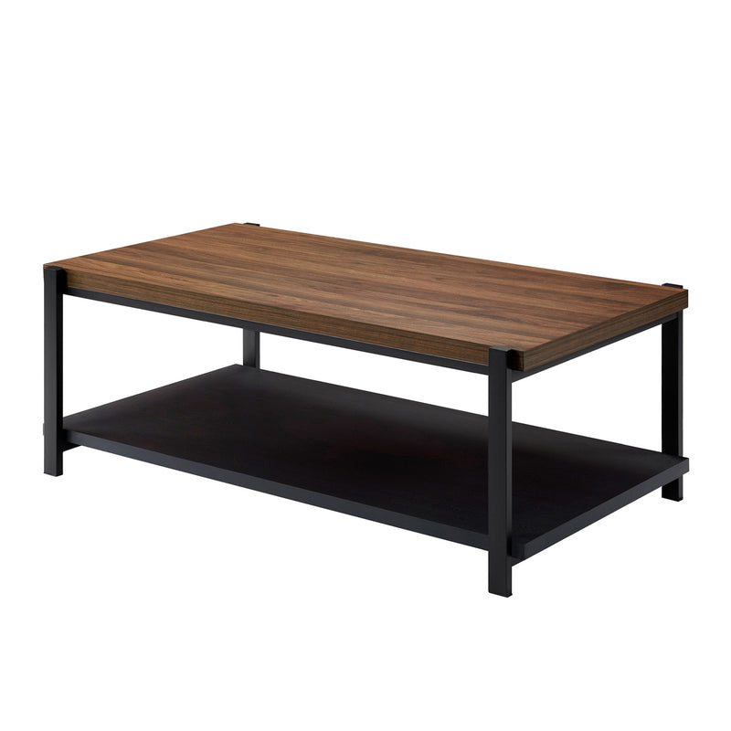 LINEA 3 PC OCCASIONAL SET- 1 COFFEE & 2 END TABLES-BROWN