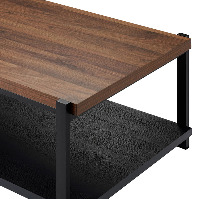LINEA 3 PC OCCASIONAL SET- 1 COFFEE & 2 END TABLES-BROWN