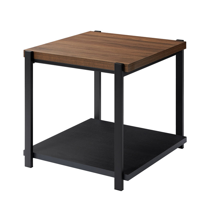 LINEA 3 PC OCCASIONAL SET- 1 COFFEE & 2 END TABLES-BROWN