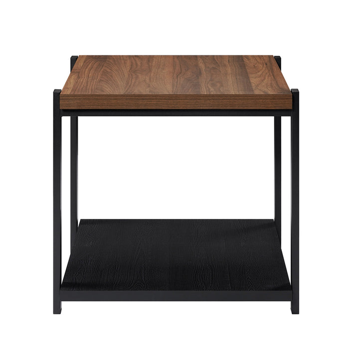 LINEA 3 PC OCCASIONAL SET- 1 COFFEE & 2 END TABLES-BROWN