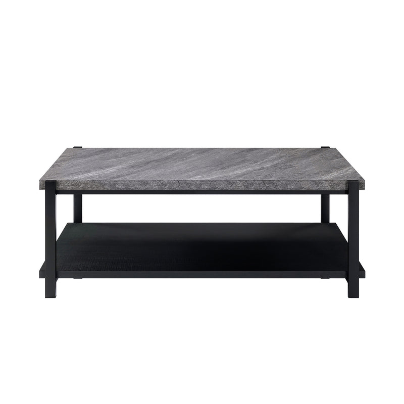 LINEA  3 PC OCCASIONAL SET- 1 COFFEE & 2 END TABLES-DK GRAY F