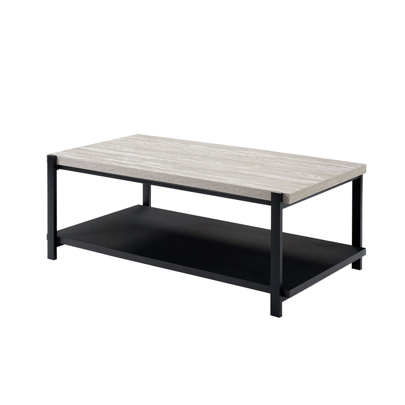 LINEA  3 PC OCCASIONAL SET- 1 COFFEE & 2 END TABLES-LT GRAY F