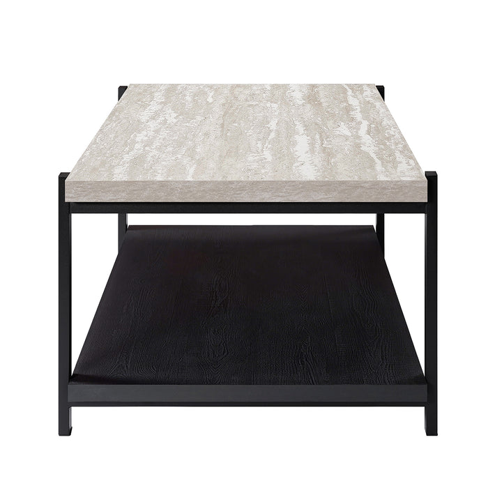 LINEA  3 PC OCCASIONAL SET- 1 COFFEE & 2 END TABLES-LT GRAY F