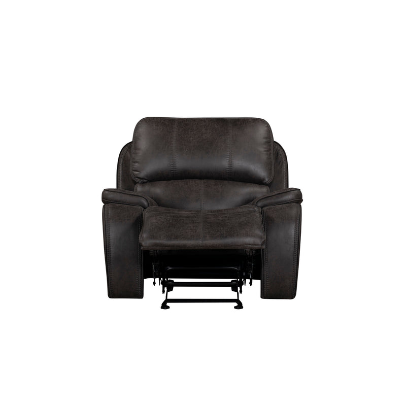 BROOKINGS GLIDER RECLINER-CHARCOAL