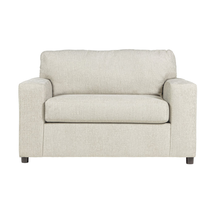 KYLO CUDDLE CHAIR-CHIFFON NATURAL