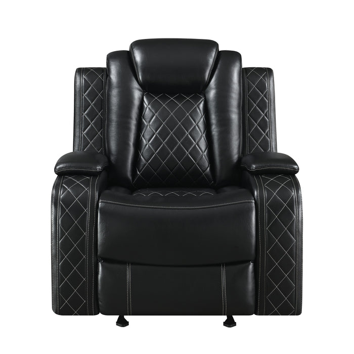 ORION II GLIDER RECLINER-BLACK