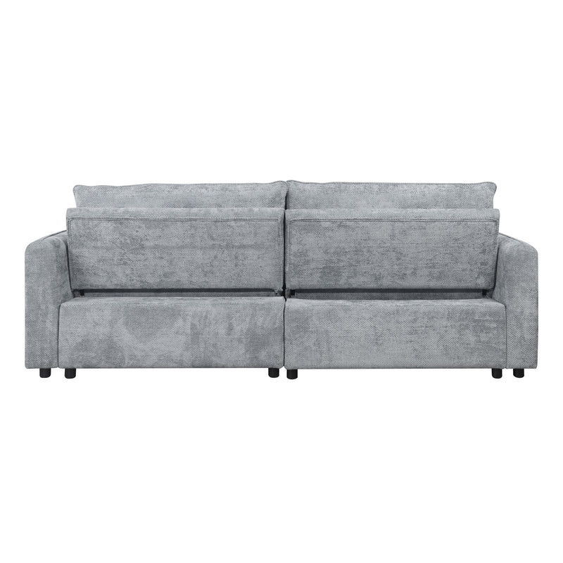 FINN LOVESEAT W/POP UP SLEEPER-GRAY