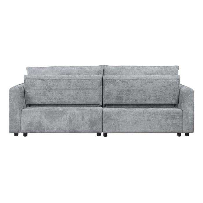 FINN LOVESEAT W/POP UP SLEEPER-GRAY