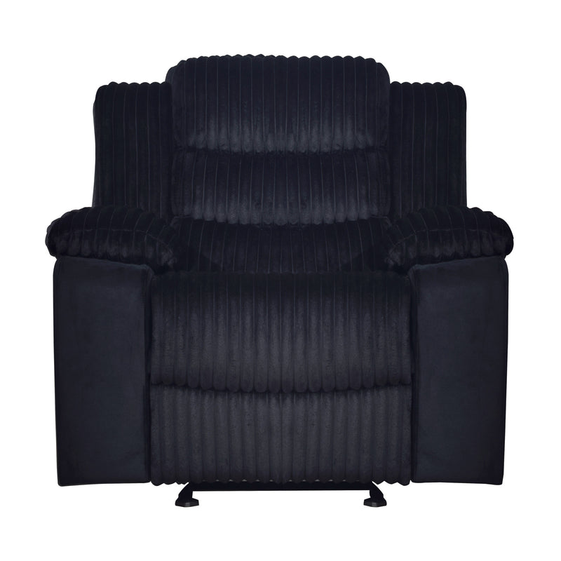 WILLOW GLIDER RECLINER-BLACK
