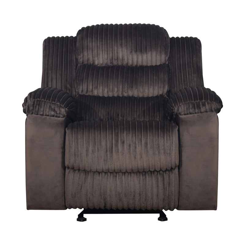 WILLOW GLIDER RECLINER-BROWN