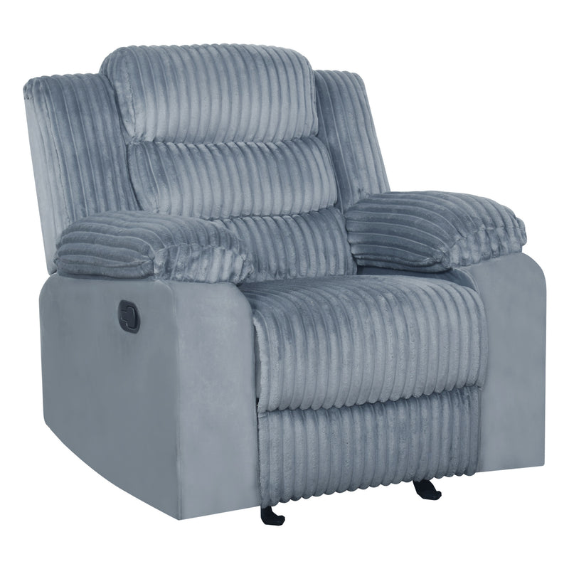 WILLOW GLIDER RECLINER-GRAY