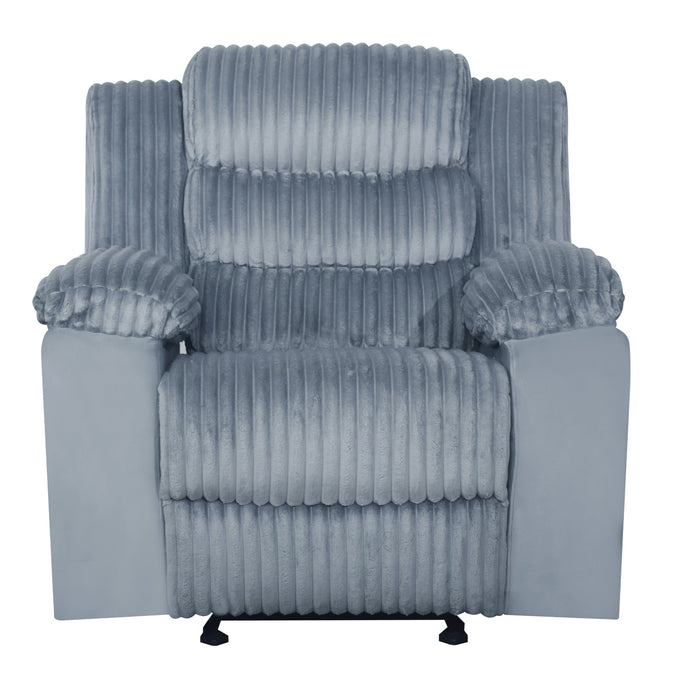 WILLOW GLIDER RECLINER-GRAY