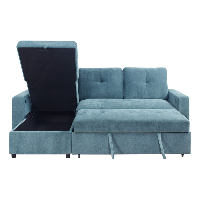 GREER STORAGE CHAISE-GREEN