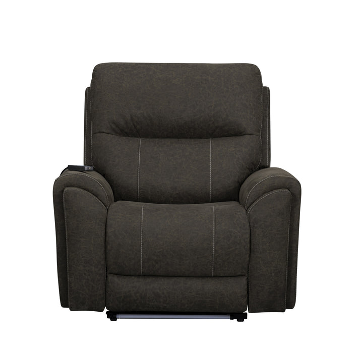 GAIA AUTO GLIDER RECLINER W/PWR HR & FR-SABLE
