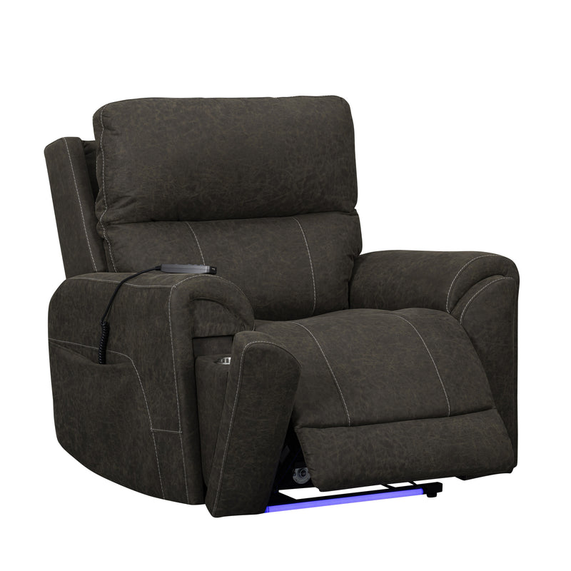 GAIA AUTO GLIDER RECLINER W/PWR HR & FR-SABLE