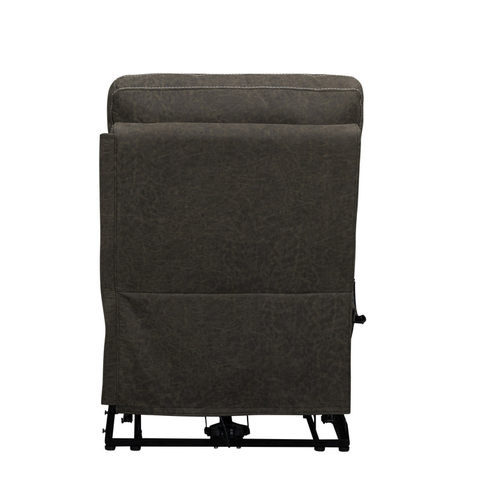 GAIA ARMLESS RECLINER W/PWR HR, FR, MASSAGE, HEAT-SABLE