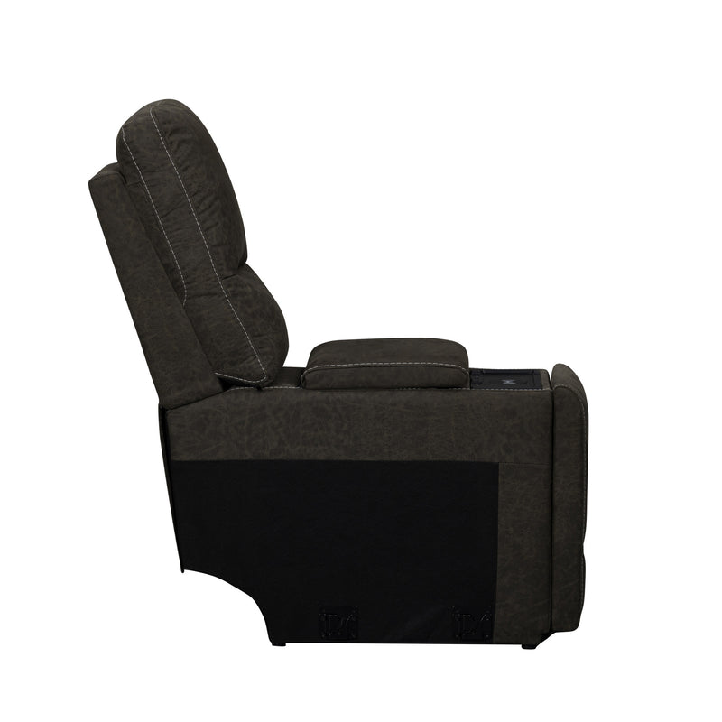 GAIA STORAGE CONSOLE WITH SPEAKERS-SABLE