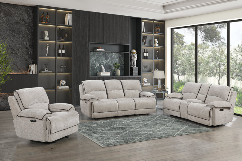 CAMDEN GLIDER RECLINER-BROWN