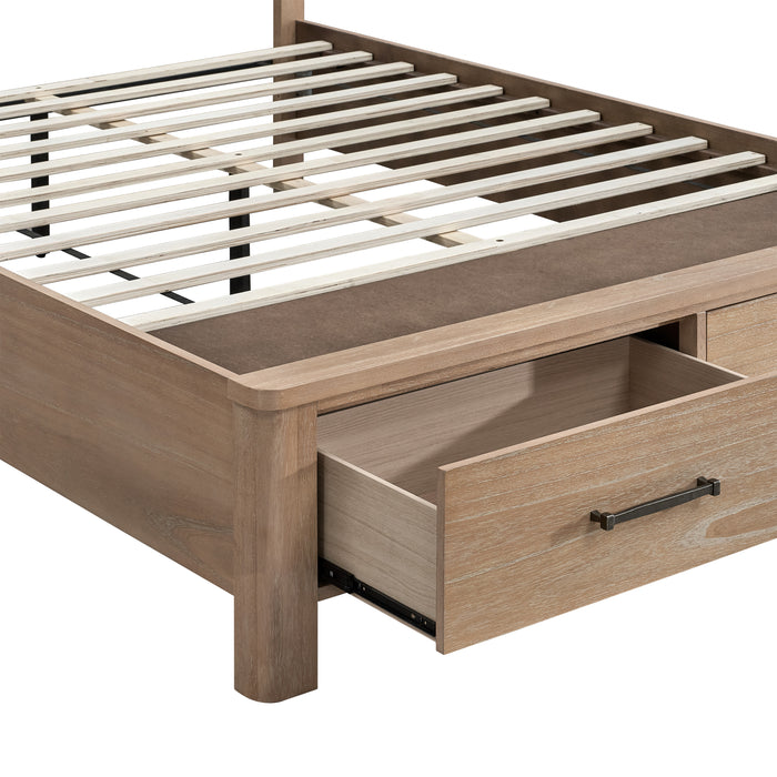 ANIKA - W/ STORAGE 5/0 QUEEN BED ONLY