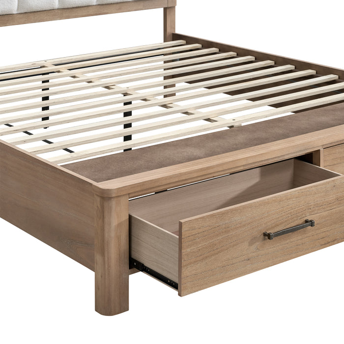 ANIKA - W/ STORAGE 6/6 EASTERN KING BED ONLY