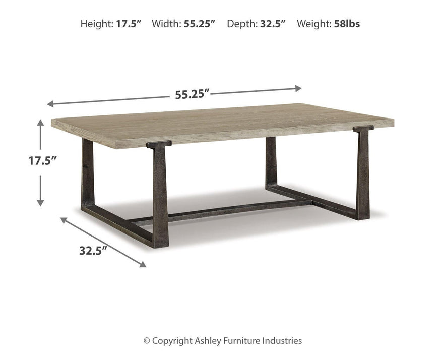 Mesa de cóctel rectangular Dalenville