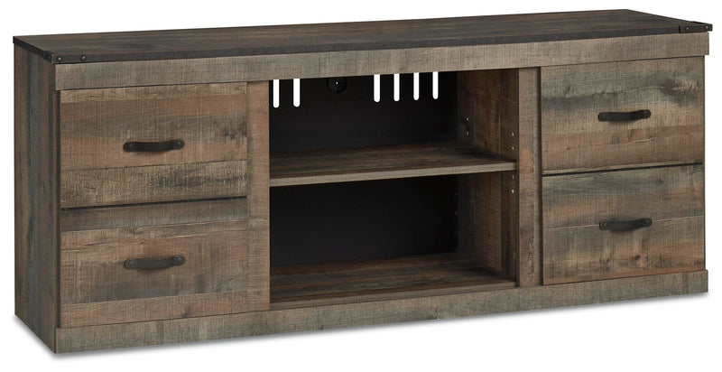 Mueble de TV LG Trinell con opción de chimenea